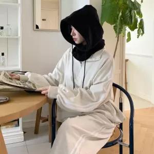 [신상오픈런]뽀글이넥워머 후드 모자 방한 롱비니 바라클라바 (29949873)