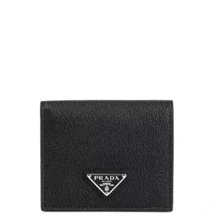 [명품] 8CC 삼각로고 반지갑 10 블랙 2MO004 2E54 F0002