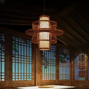 이자카야 조명등 대나무 등불 선술집 일식 초밥집 인테리어 주점 천장형