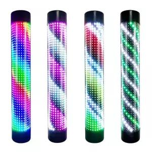 LED 싸인볼 이발소 헤어샵 미용실 블랙 전광판 인테리어 조명