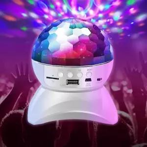 회전 미러볼 led 노래방 디스코 클럽 무대 조명 블루투스 파티 라이트
