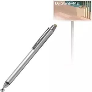 LG 스탠바이미 휴대용 터치스크린 모니터와 호환되는 박스웨이브 스타일러스 펜(27인치) - 듀얼팁 정전식