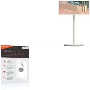 LG 스탠바이미 휴대용 터치스크린 모니터와 호환되는 박스웨이브 스크린 프로텍터(27인치) - 클리어터치