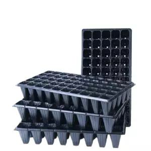 깊은 모종판 묘목 트레이 육묘 원예용품 온실박스 둥근 새싹 파종 농사용