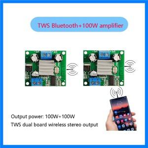 무선 스테레오 페어링용 고출력 앰프 보드, TWS 스피커 모듈, 블루투스 수신, TPA3116, 100W