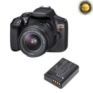 캐논 DS126291 EOS 1100D 4000D KISS X50 REBEL T3 T5 용 7.4V 1000mAh 카메라 배터리 LP-E10