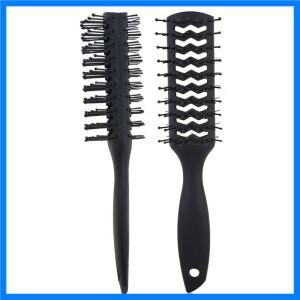 전문 미용 빗 살롱 스트레이트 곱슬 빗, 정전기 방지 블로우 컬링, DIY 이발소 스타일링 도구 액세서리