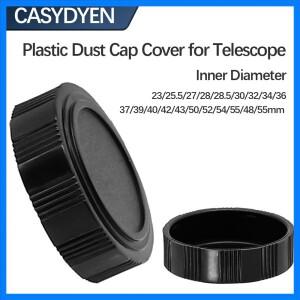 망원경 접안 렌즈용 플라스틱 더스트 캡 커버, 디지털 카메라 깊이 7mm, 내경 23-56mm