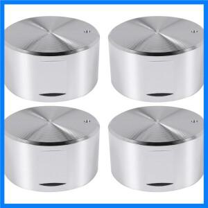 EIEI 4Pcs 로터리 스위치 라운드 손잡이 가스 스토브 버너 오븐 주방 부품 핸들