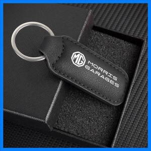 가죽 자동차 키체인 링 버클 펜던트 MG HS EV Cyber X MARVEL R ZS ES5 ONE