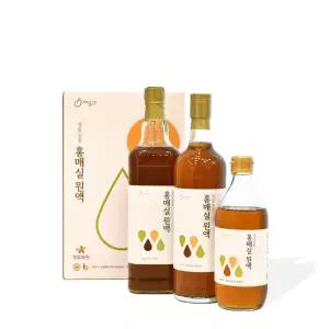 NB 국내산 유기농 홍매실청 500ml