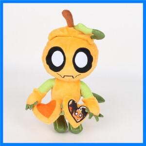 댄디의 세계 구르디 게임 호박 모양 부드러운 PP 솜 충전 베개 방 장식 팬 어린이 생일 휴일 크리스마스 선