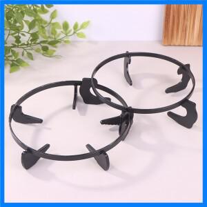 튼튼한 금속 웍 팬 지지대, 가스 쿡탑 커버용 범용 버너 스탠드