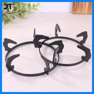 금속 웍 팬 냄비 지지대 스탠드 버너 범용 가스레인지 커버