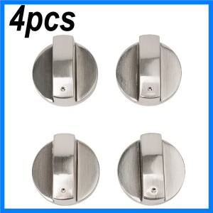 범용 회전식 스위치 제어 손잡이 교체 주방 조리기, 가스 스토브, 쿡탑 액세서리, 세트당 4 개