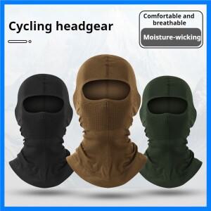 고탄력 통기성 모자 사이클링 풀페이스 마스크 야외 스포츠 스키 오토바이 마스크 스카프 헬멧 이너 캡