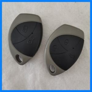 2개/몫 원격 키 쉘 2/3 버튼 Fob 빈 커버 교체 케이스 도요타 말레이시아 Truguard VG 알람 코브라