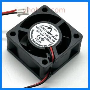 SNOW 선풍기 YY4020L12B DC 12V, 0.09A, 40x40x20mm, 2 선 서버 냉각