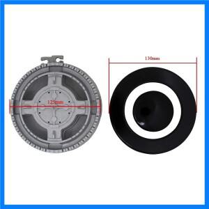 업그레이드 쿠커 모자 세트, 가스 오븐 버너, 금속 부품 베이스, 외경 13cm 트리플 사바프 스토브 핸들 뚜