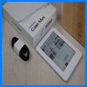 HyReadGaze 미니 6인치 전자책 리더 E 잉크 종이 휴대용 듀얼 로우 물리 버튼 + 터치스크린