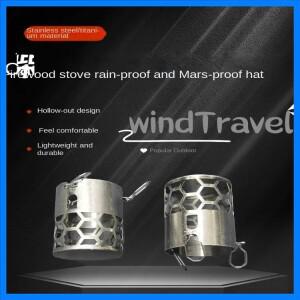 WT 특수 방수 화성 방지 캡, 나무 난로 텐트
