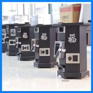 연기 없는 실내 난로 시메네아스 농촌 가정용 목재 및 석탄 겸용 가스화 주철 II