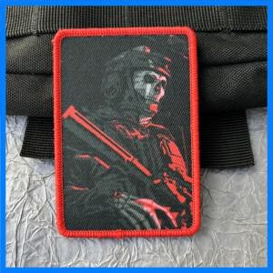 의류 야외 장비에 전술 인쇄 패치 사기 배지 후크 및 루프 군사 배낭 스티커 아플리케