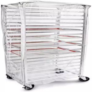 빵 랙 커버 베이커리 인치 상업용 8x3x33 방수 덮개 투명