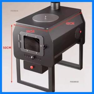 침니에스 장작 난로 겨울 가정용 무연 실내 석탄 농촌용 신형 이중용도 WW