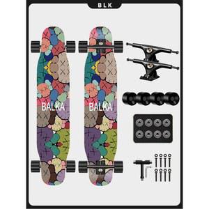 댄싱 입문용 롱보드 초보자용 롤러 03 댄스 선물 여자 42인치 플랫 연습 31인치