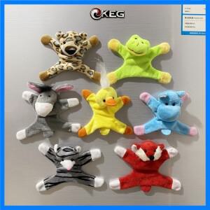 귀여운 봉제 냉장고 자석, 동물 코끼리 당나귀 오리 만화, 어린이 생일 선물, 메가 홈 장식