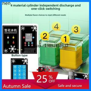 눈꽃 얼음 기계 상업용 자동 우유 스펀지 제조 분쇄