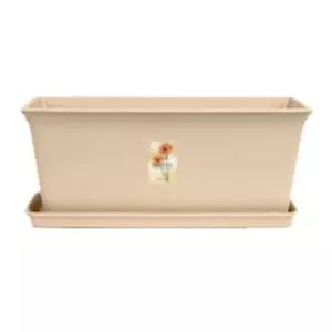 초등학교 새싹키우기 30cm 직사각 화분 상추 관공서 옆으로긴