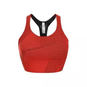 언더아머 여성 UA 브리드럭스 미드 자카드 스포츠 브라1322141-890 1322141-890MO 1868511