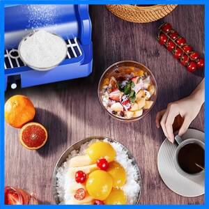 전기 없이 얼음 모래를 만드는 수동 가정용 소형 분쇄기 1개 (부스 및 노점용)