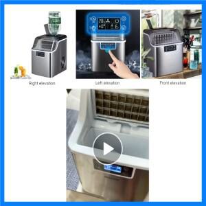 신형 가정용 제빙기 상업용 자동 스마트 소형 미니 휴대용 얼음