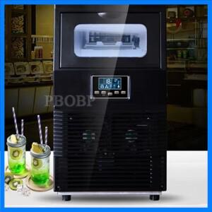 40kg 상업용 제빙기 200W 자동 세척 기능 대용량 하이콘 15분 급속