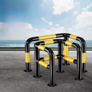 기둥 볼라드 ㄱ자 스틸 코너형 앙카식 평행봉 맞춤 모서리 차량용 안전 가드