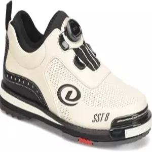 덱스터 남성 SST 8 BOA MC 볼링화 (오른쪽 및 왼쪽 볼러용. 신발 사이즈) - 양피지/블랙