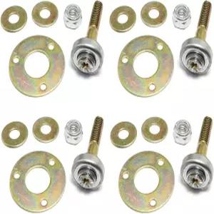 흔들의자 베어링 나사 SQXBK 4세트 연결 피팅 가구 너트 액세서리