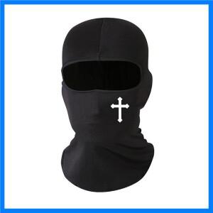 통기성 블랙 크로스 발라크라바 페이스 스키 마스크 자전거 오토바이 하이킹 스키 야외 스포츠 도구에 적합