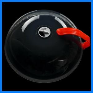 전자 레인지 식품 커버 플레이트 통풍구 내열성 스플래터 보호 장치 3 세대 도구