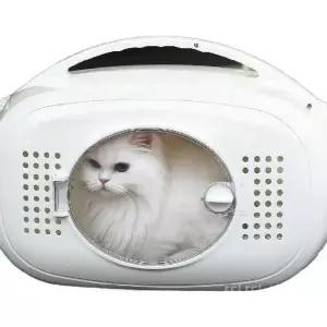 고양이돔형케이지 이동장 휴대용 켄넬 격리 고양이케이지 외출가방 애견 숨숨