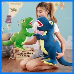 공룡 봉제 인형 T-Rex 베개, 빅 사이즈 공룡 부드러운 인형, 어린이 생일 선물, 1 개, 45cm-160cm
