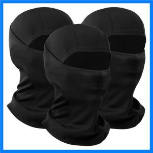 3pcs Balaclava 스키 마스크 남성과 여성을위한 전체 얼굴 커버 스키 야외 스포츠를위한 통기성 전체 얼굴