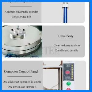 새로운 유압식 자동 옥수수 또띠아 제조기 로티 덕 차파티 케이크 피자 반죽 프레스 기계