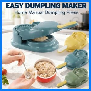 DIY 만두 제조기 2-in-1 래퍼 프레서 수동 노동 절약 라비올리 엠파나다 몰더 기계