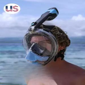 전면 마스크 성인 수영용 전동 건식 얼굴 보호