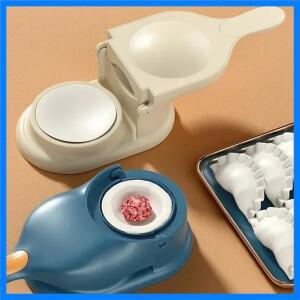 2in1 만두 기계 제조 DIY 키트 반죽 압착기 수동 노동 절약 라비올리 성형기