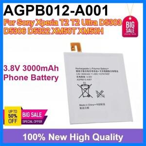 새로운 AGPB012-A001 3.8V 3000mAh 고용량 모바일 배터리 소니 엑스페리아 T2 울트라 D5303 XM50T